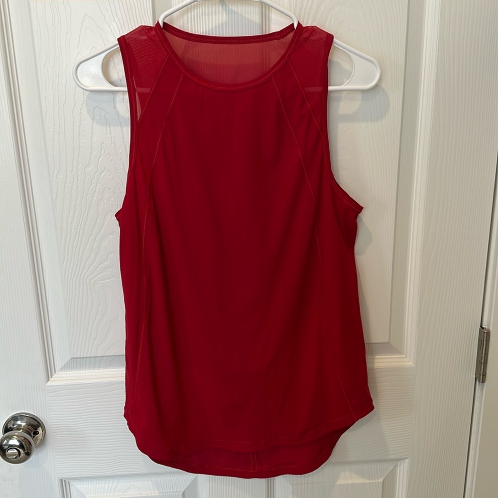 Lululemon red tank